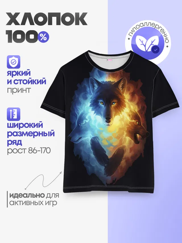 Детская базовая футболка