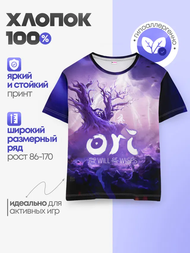 Детская базовая футболка