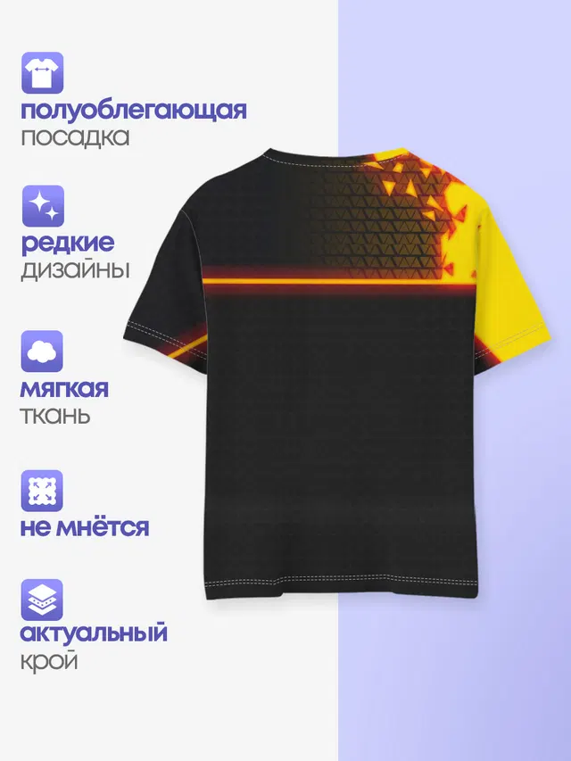 Детская базовая футболка с принтом «Cyberpunk 2077 — CYBERPUNK 2077 SAMURAI»