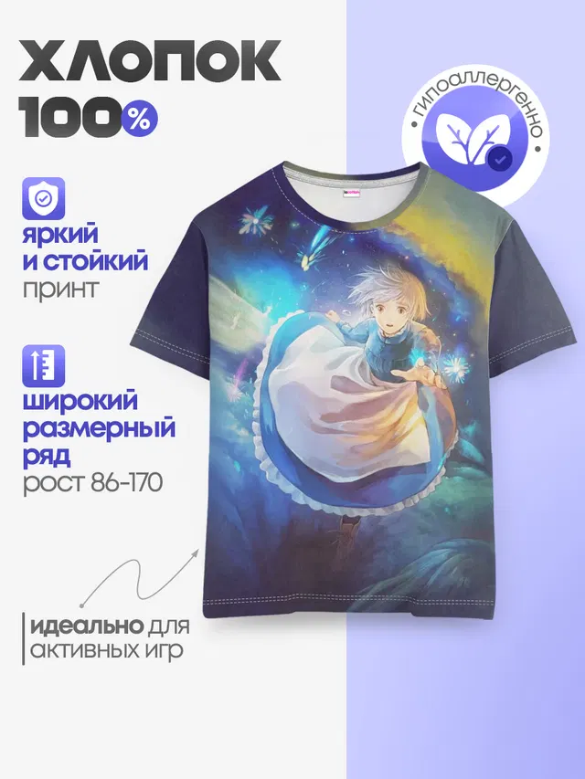 Детская базовая футболка