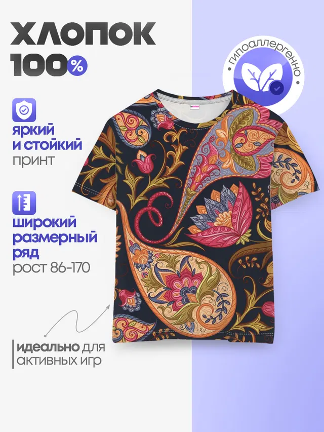 Детская базовая футболка