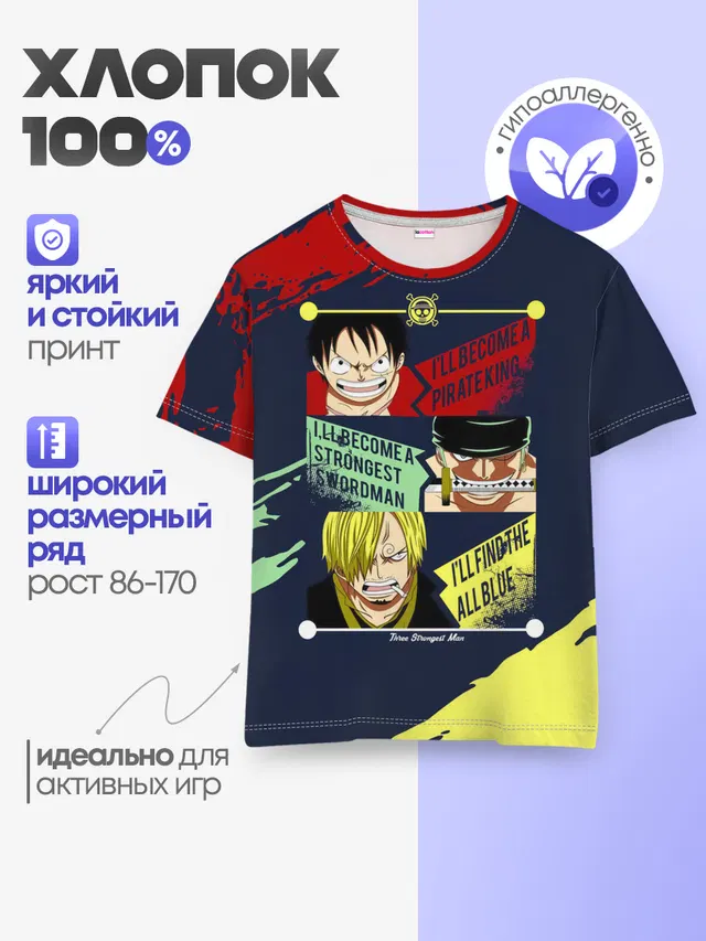 Детская базовая футболка