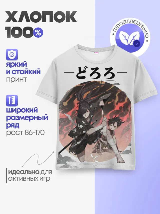 Детская базовая футболка