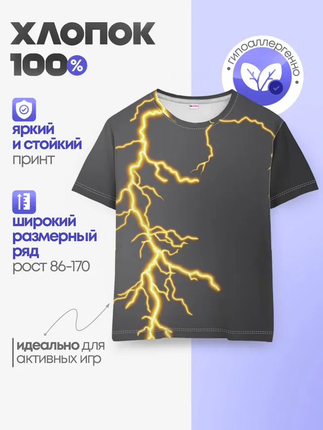 Детская базовая футболка