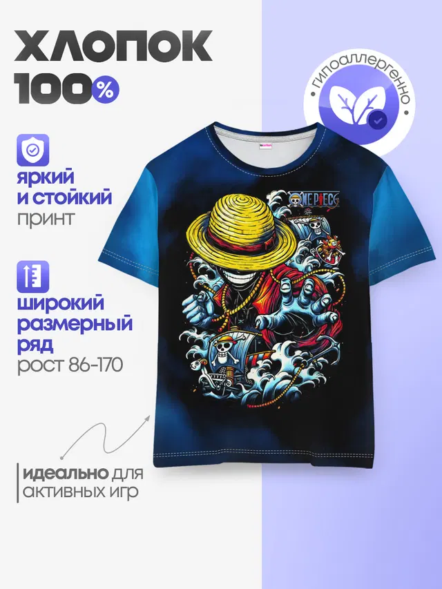 Детская базовая футболка