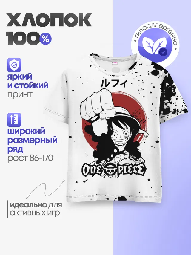 Детская базовая футболка