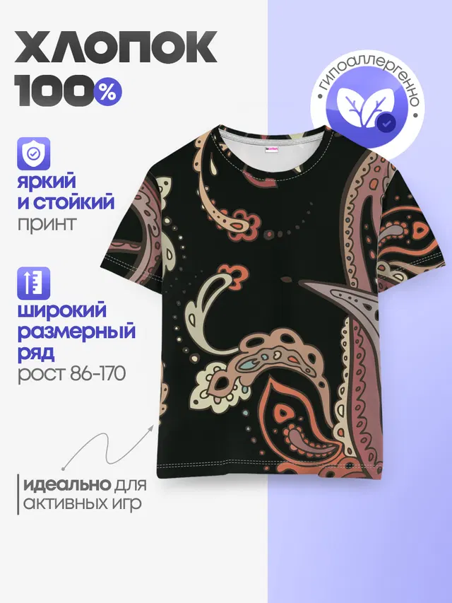 Детская базовая футболка