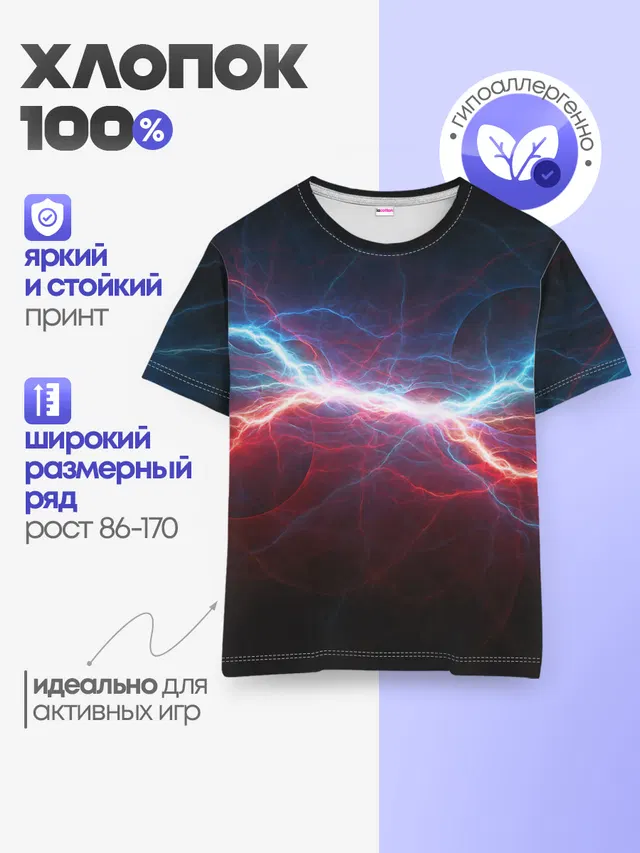 Детская базовая футболка