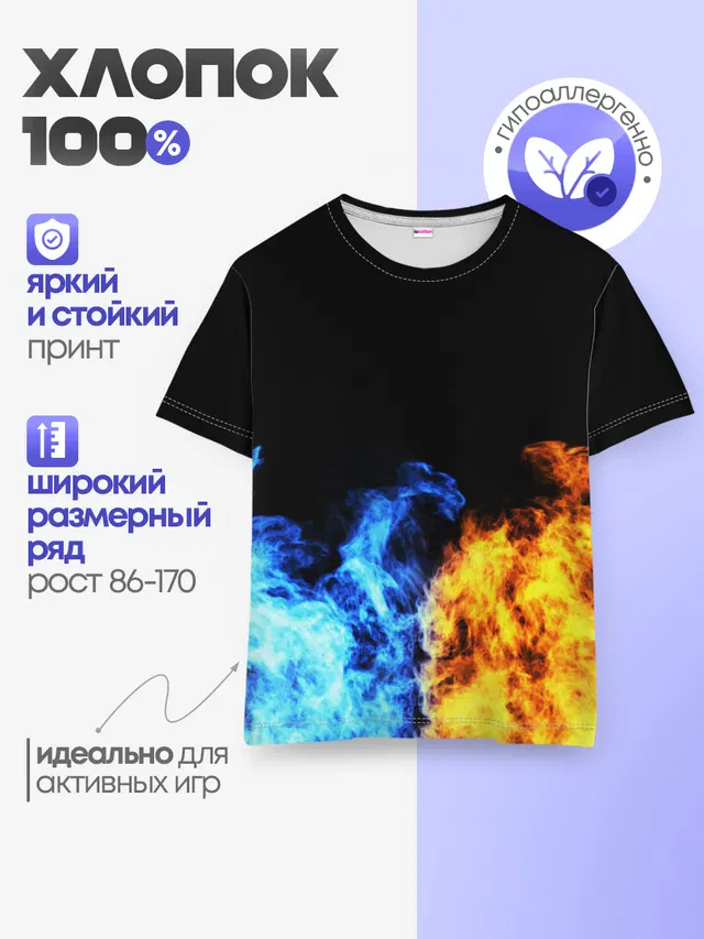 Детская базовая футболка