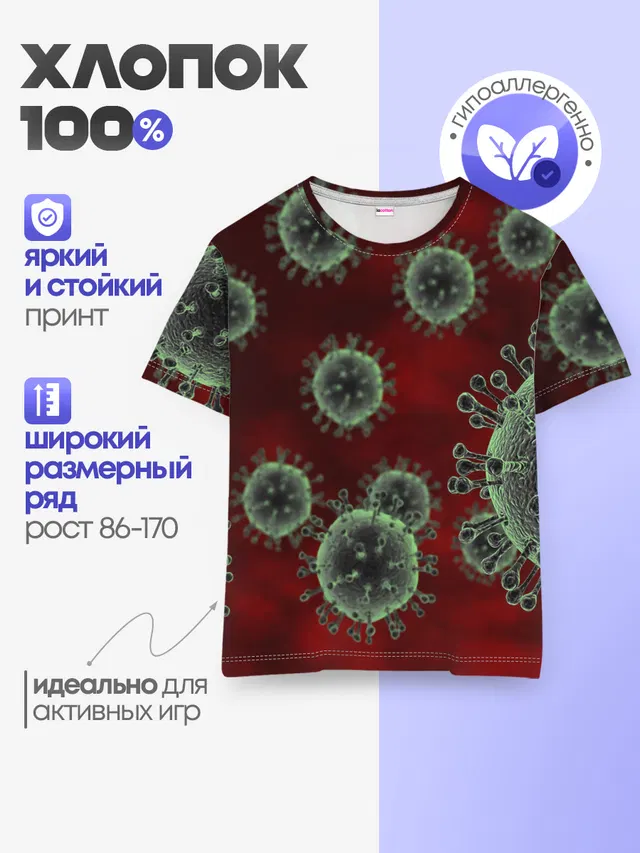 Детская базовая футболка