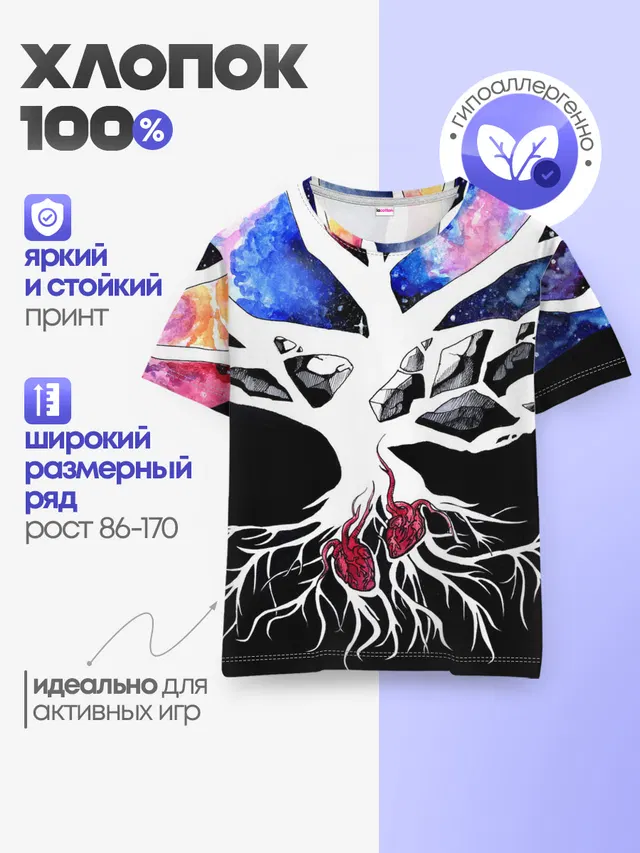 Детская базовая футболка