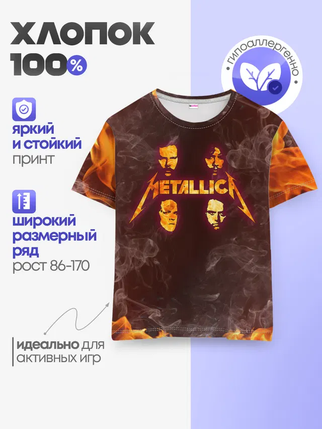 Детская базовая футболка
