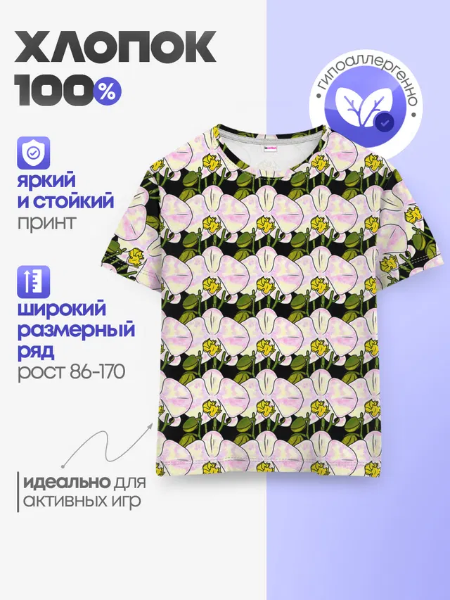 Детская базовая футболка