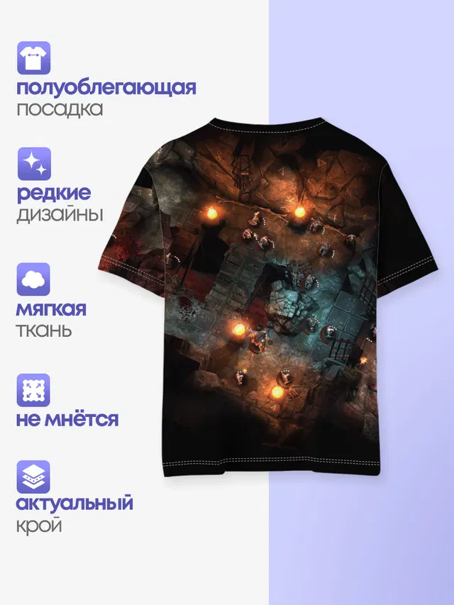 Детская базовая футболка с принтом «Warhammer»