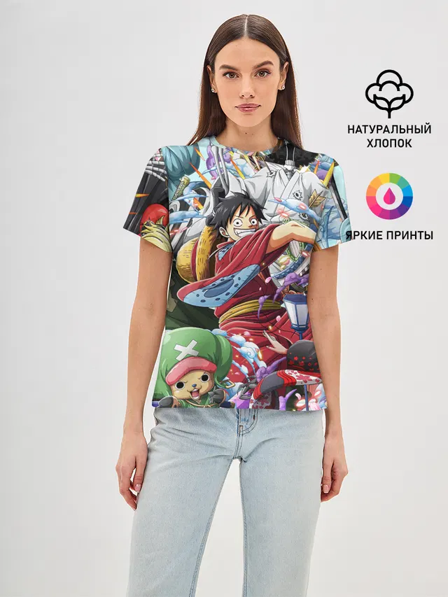 One Piece стикербомбинг