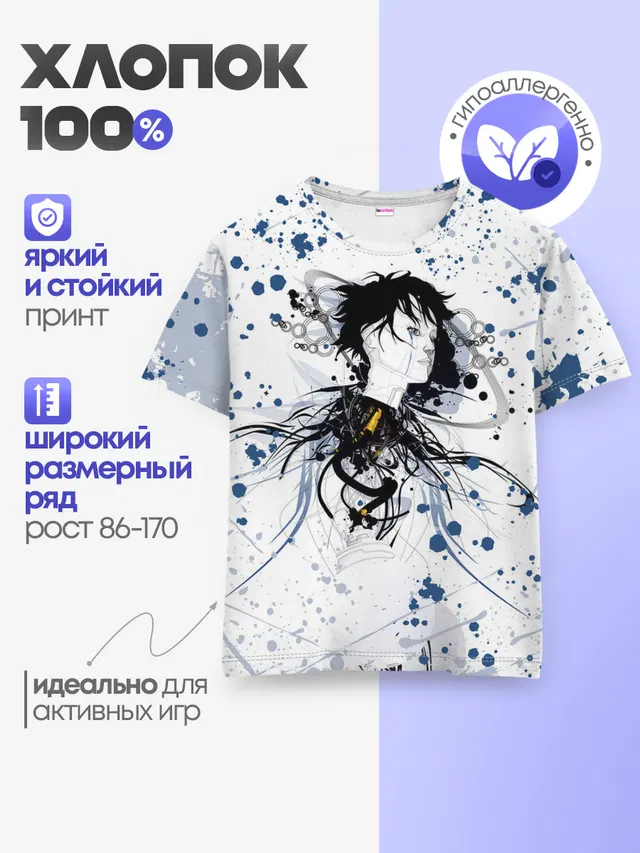 Детская базовая футболка
