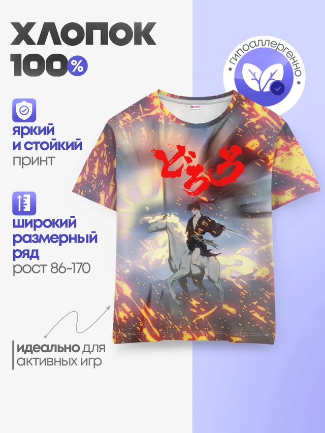 Детская базовая футболка