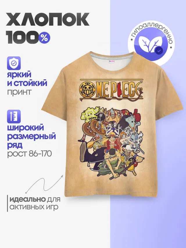 Детская базовая футболка