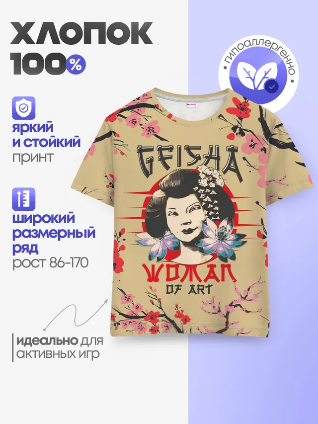 Детская базовая футболка