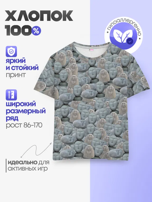Каменные лица 3D МЕМ 2020