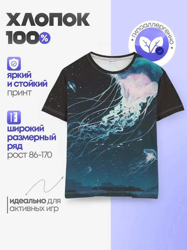 Детская базовая футболка