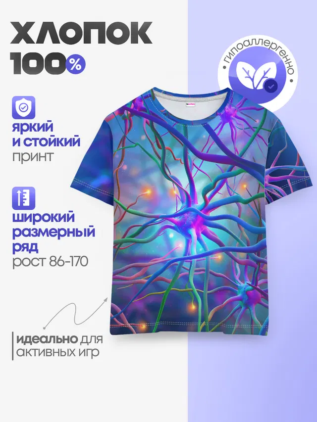 Детская базовая футболка