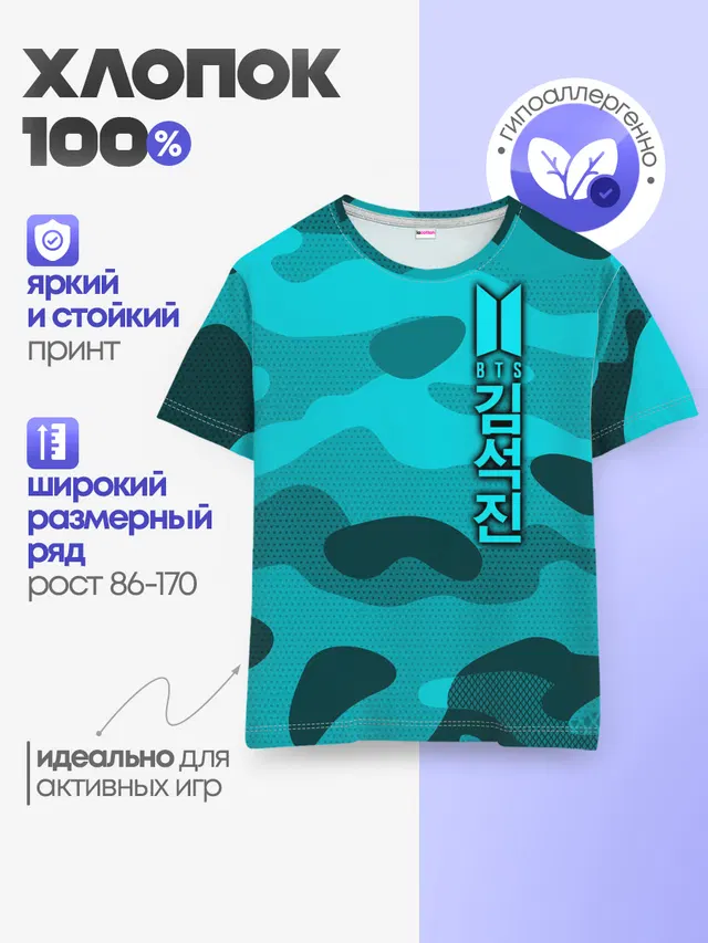 Детская базовая футболка