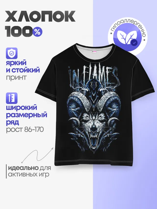 IN FLAMES