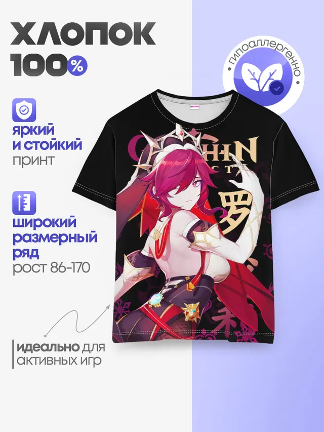 Детская базовая футболка
