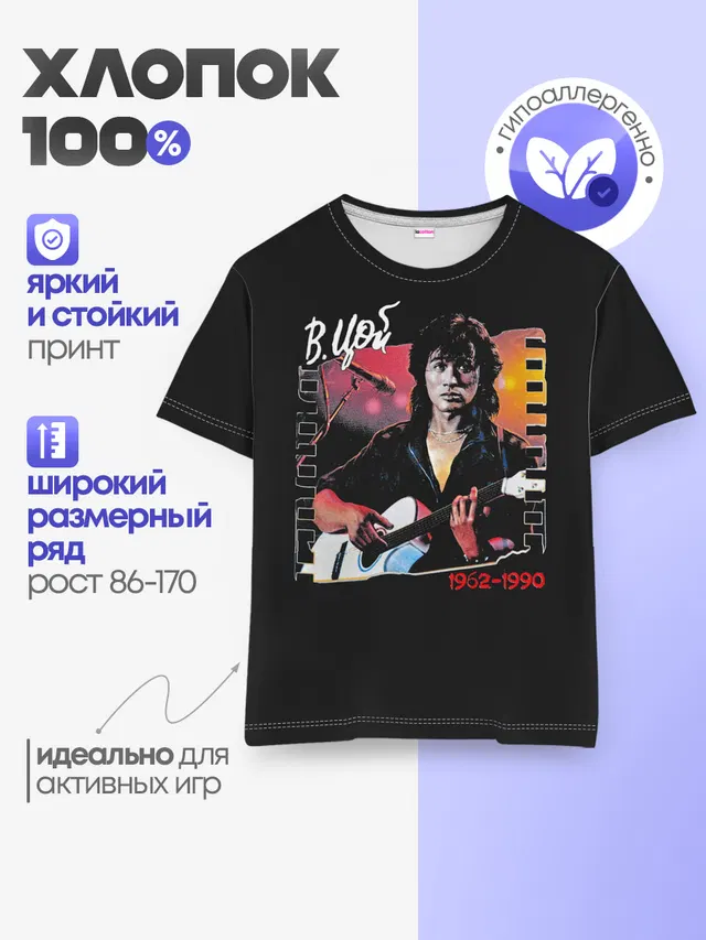 В.Цой 1962-1990
