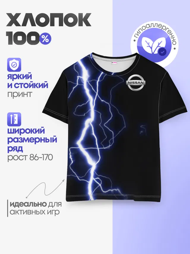Детская базовая футболка