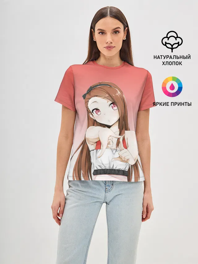 девушка ищет кадр измеряет
