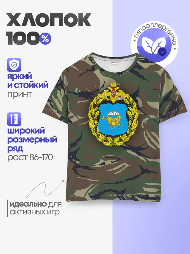 Детская базовая футболка