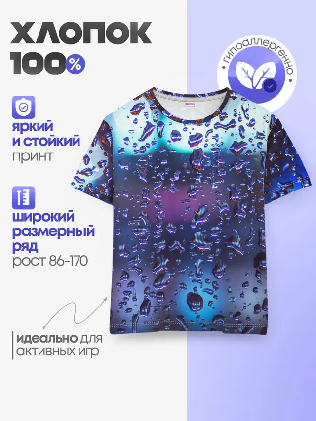Капли на стекле макро