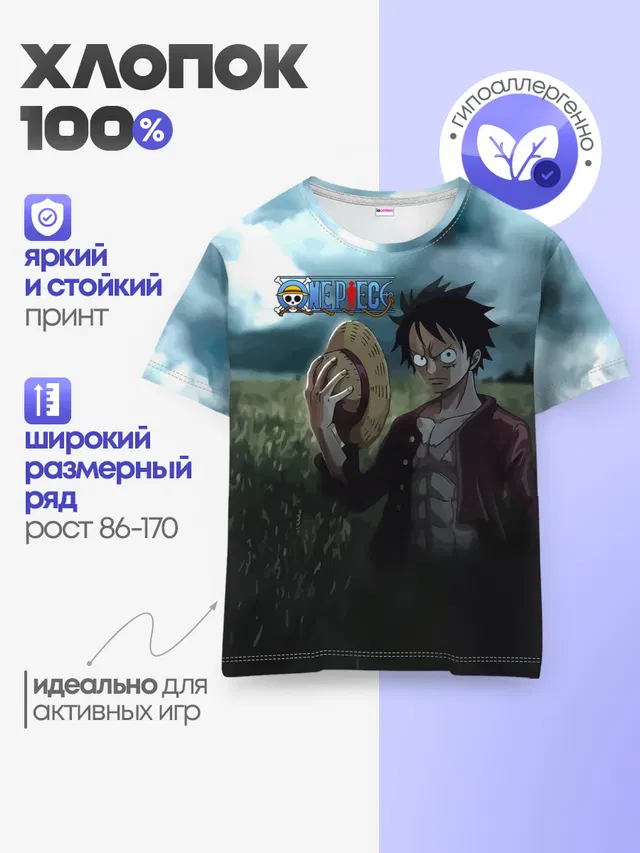Детская базовая футболка