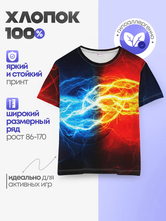 Детская базовая футболка