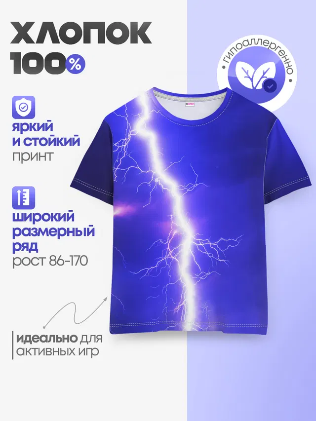 Детская базовая футболка