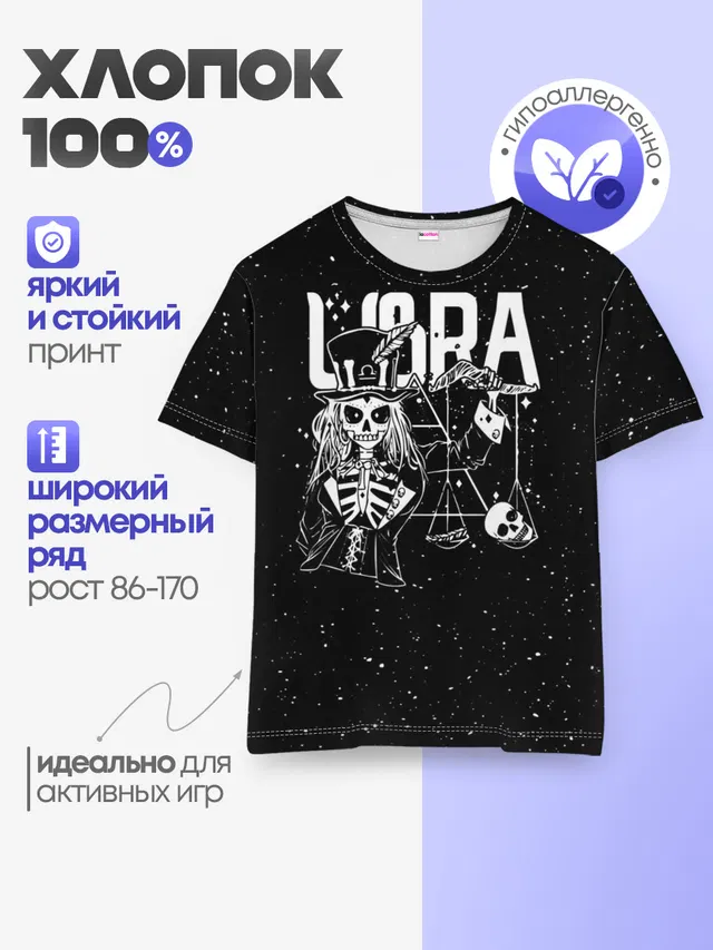 Детская базовая футболка