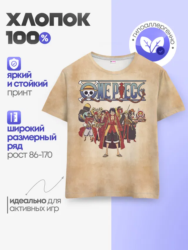 Детская базовая футболка