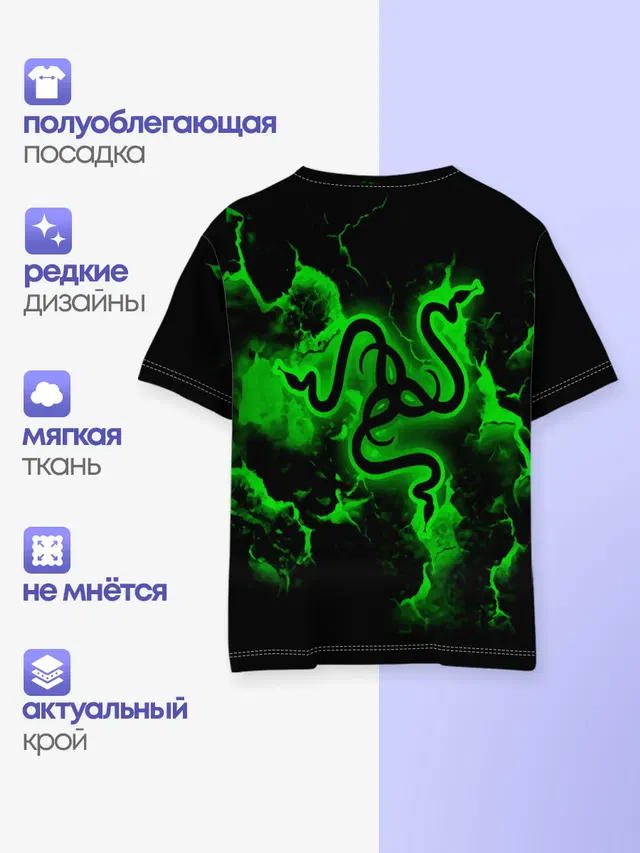 Детская базовая футболка