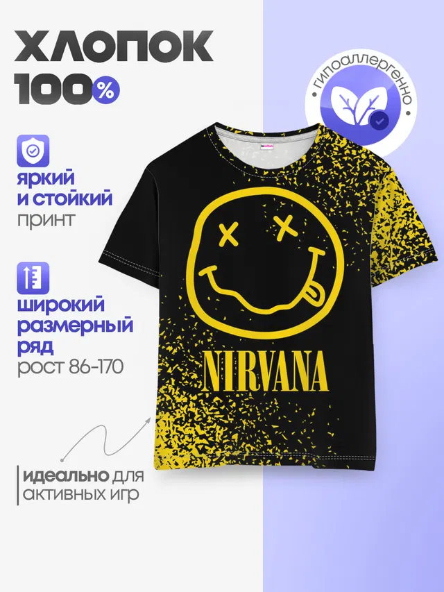Детская базовая футболка