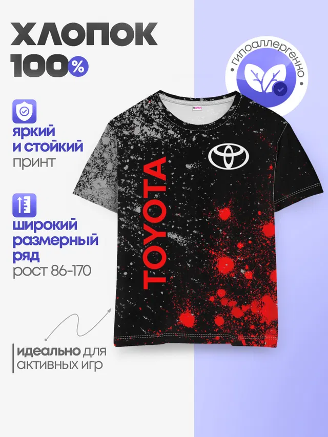 Детская базовая футболка