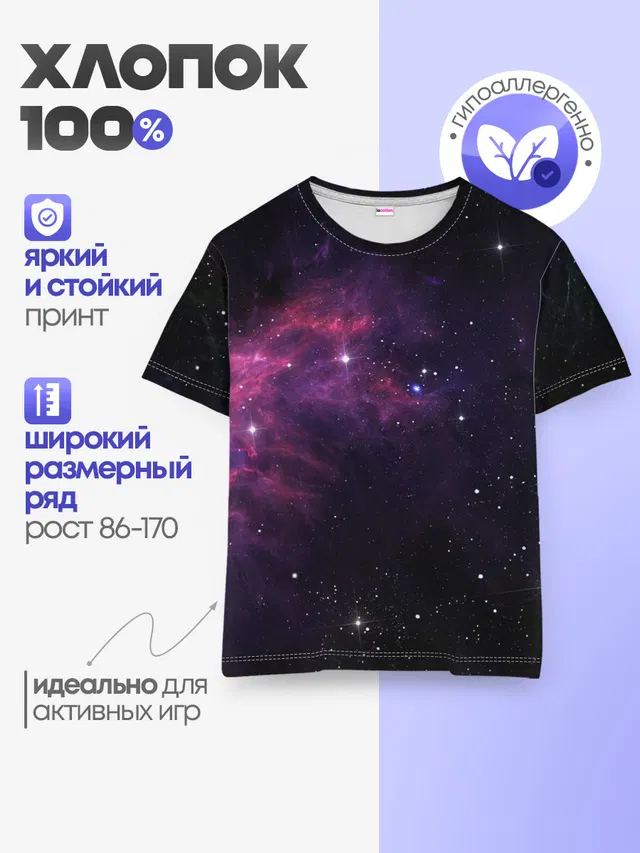 Детская базовая футболка