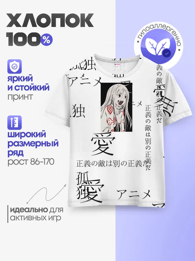 Детская базовая футболка
