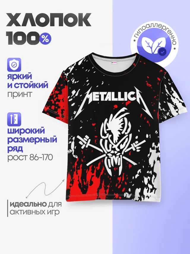 Детская базовая футболка