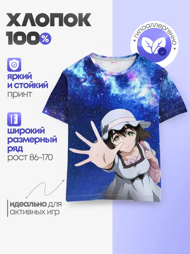 Детская базовая футболка