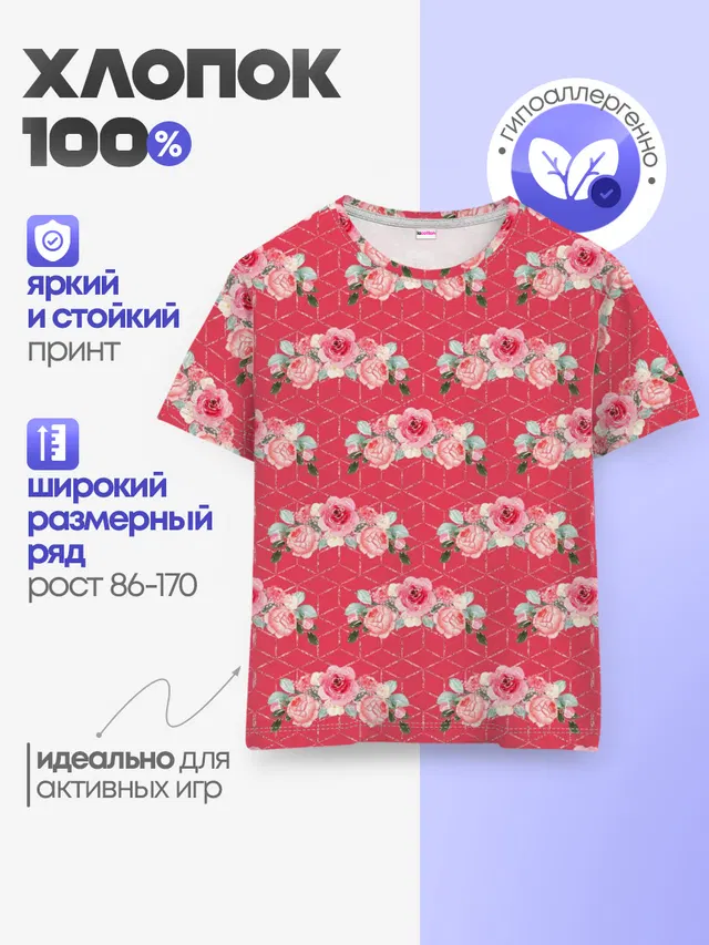 Детская базовая футболка