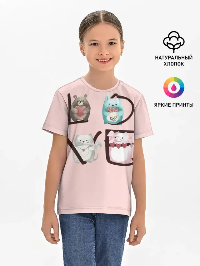 Детская базовая футболка