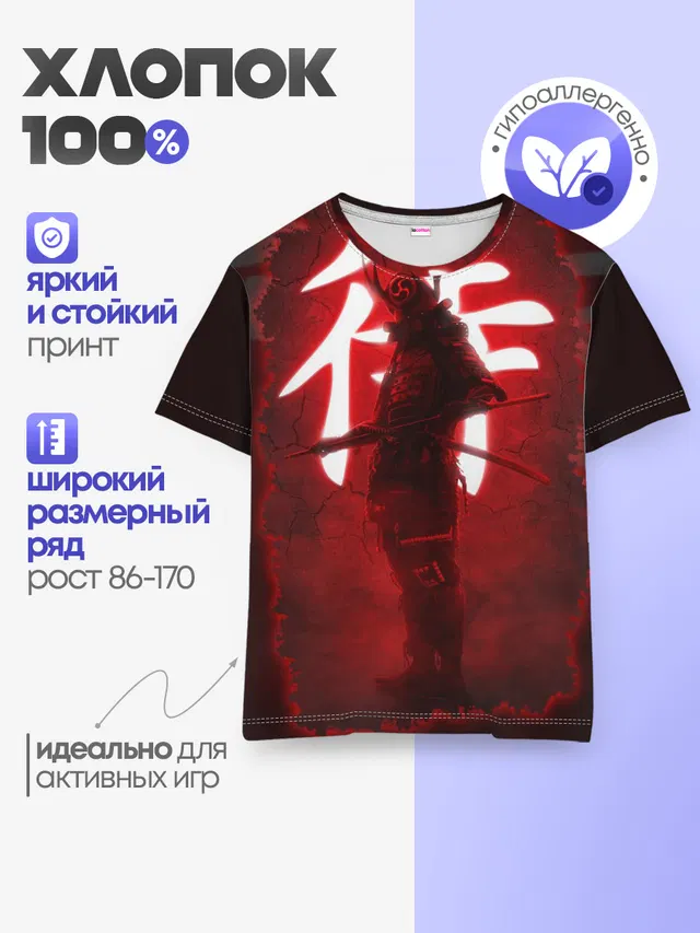 Детская базовая футболка