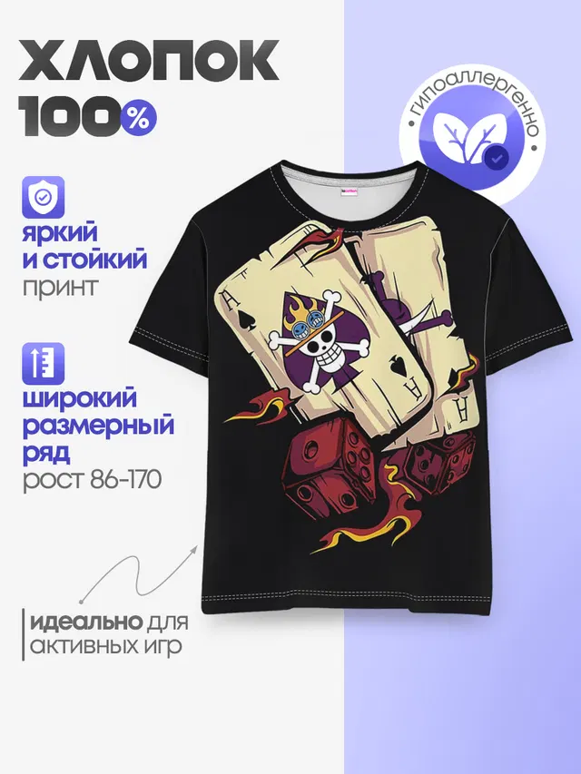Детская базовая футболка